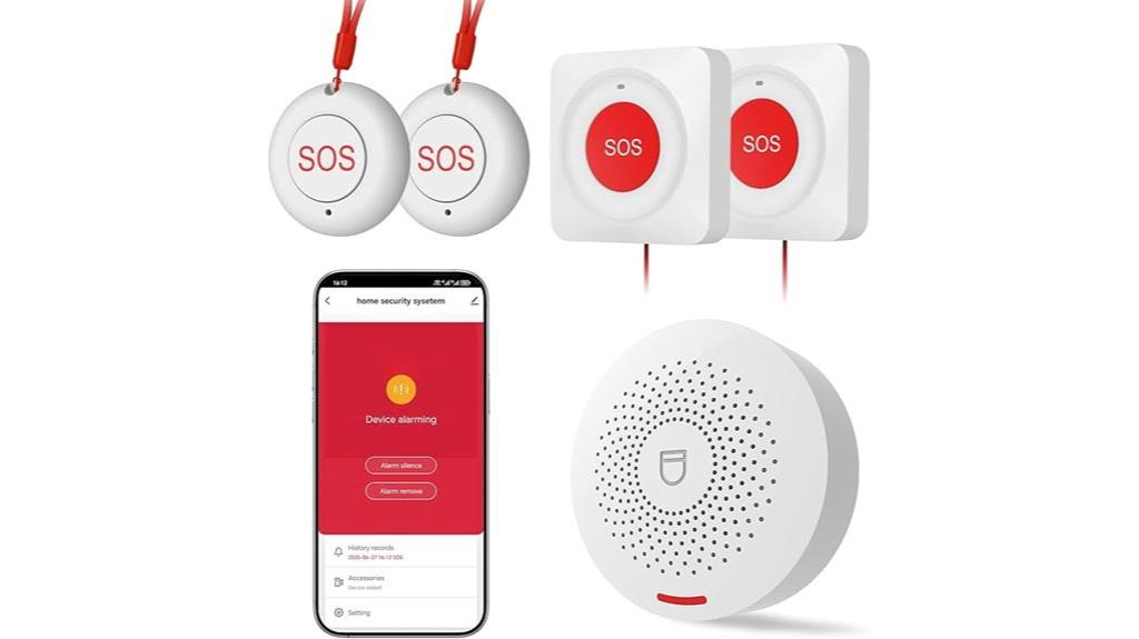 wireless elderly care pager