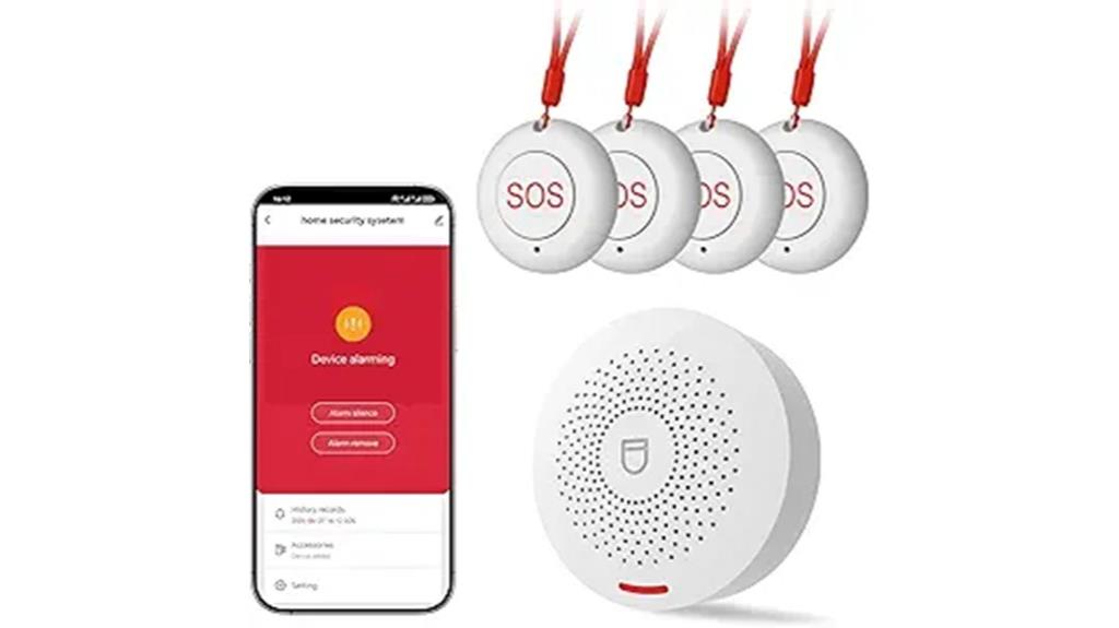 wireless elderly care pager