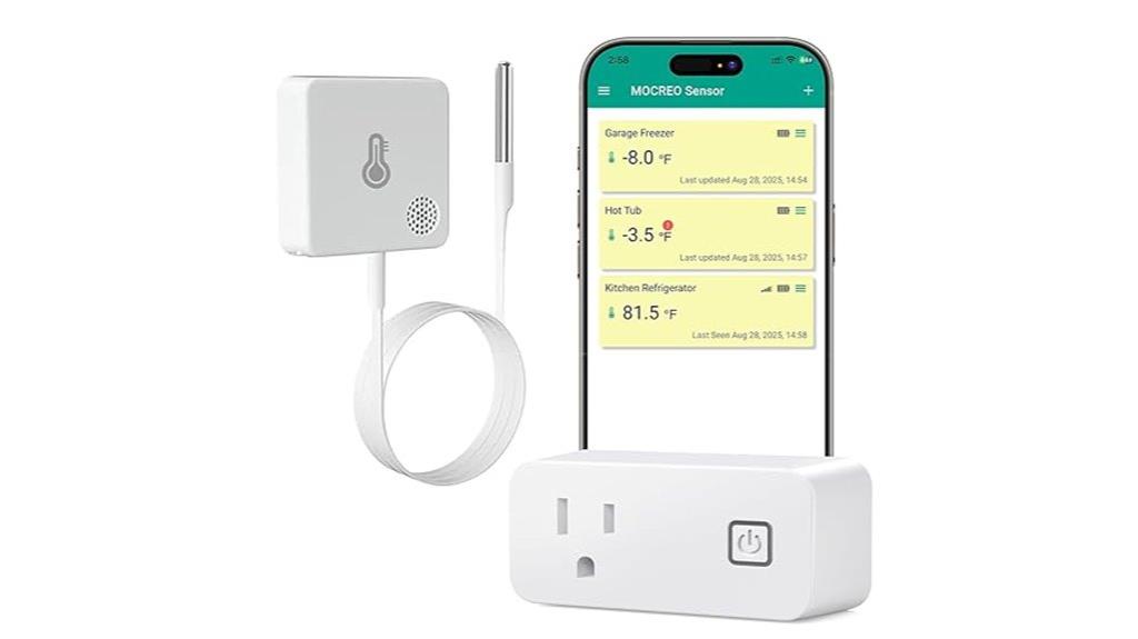 wireless freezer temperature monitor