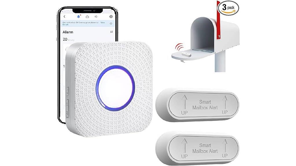 wireless mailbox notification system