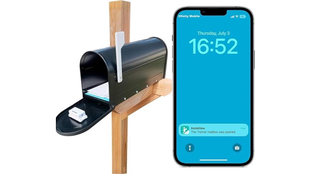 wireless mailbox notification system