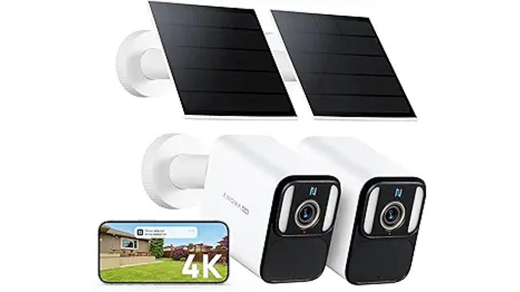 wireless outdoor solar cameras
