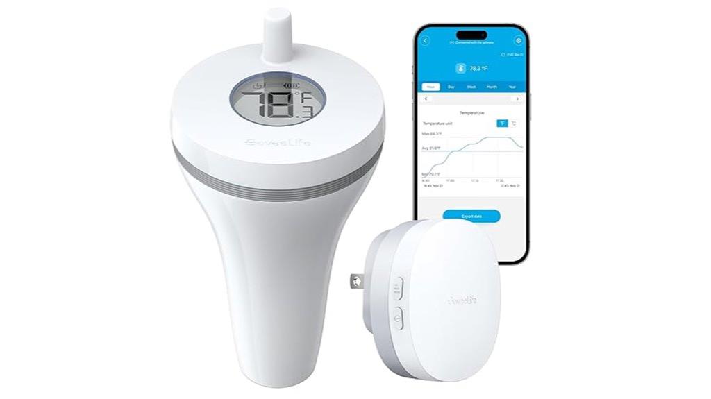 wireless pool temperature monitor