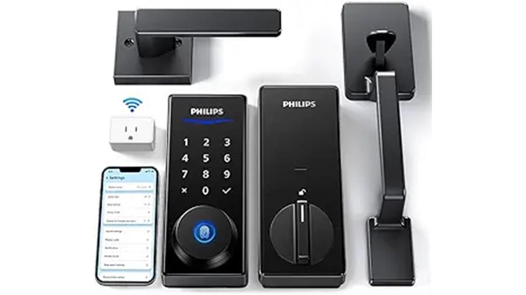 wireless smart lock handle