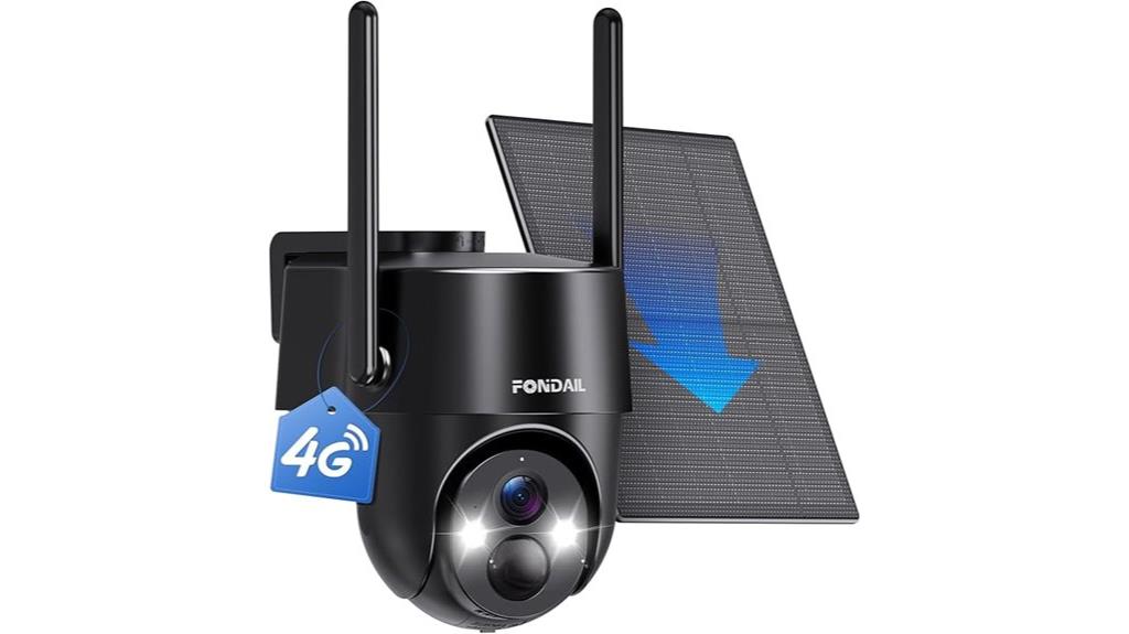 wireless solar security camera