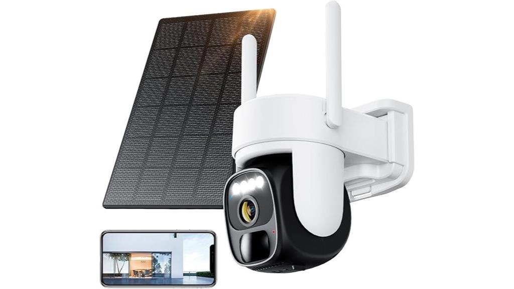 wireless solar security camera