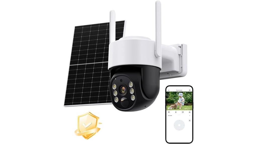 wireless solar security camera