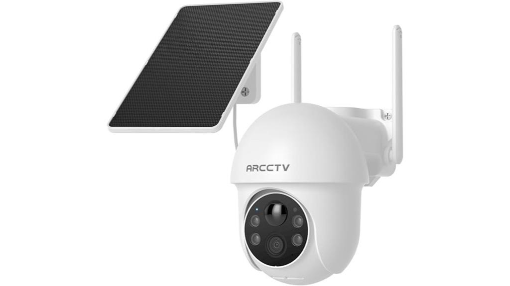 wireless solar security camera