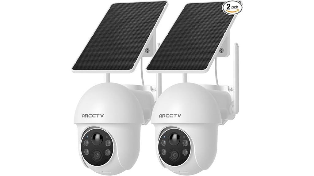 wireless solar security cameras