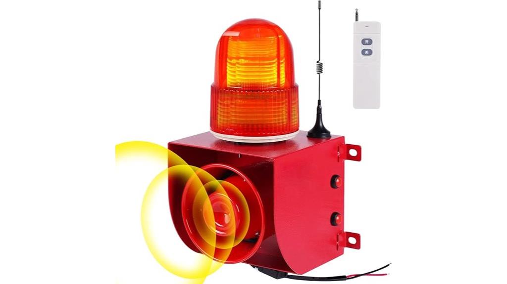 wireless waterproof industrial alarm