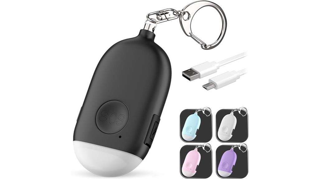 women s self defense keychain