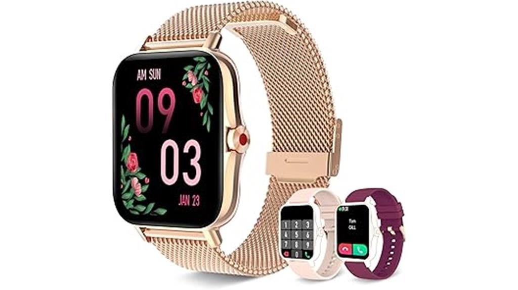women s smart watch with monitoring
