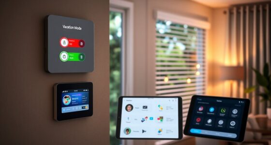 automate home vacation settings