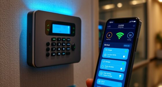 cellular backup for alarms