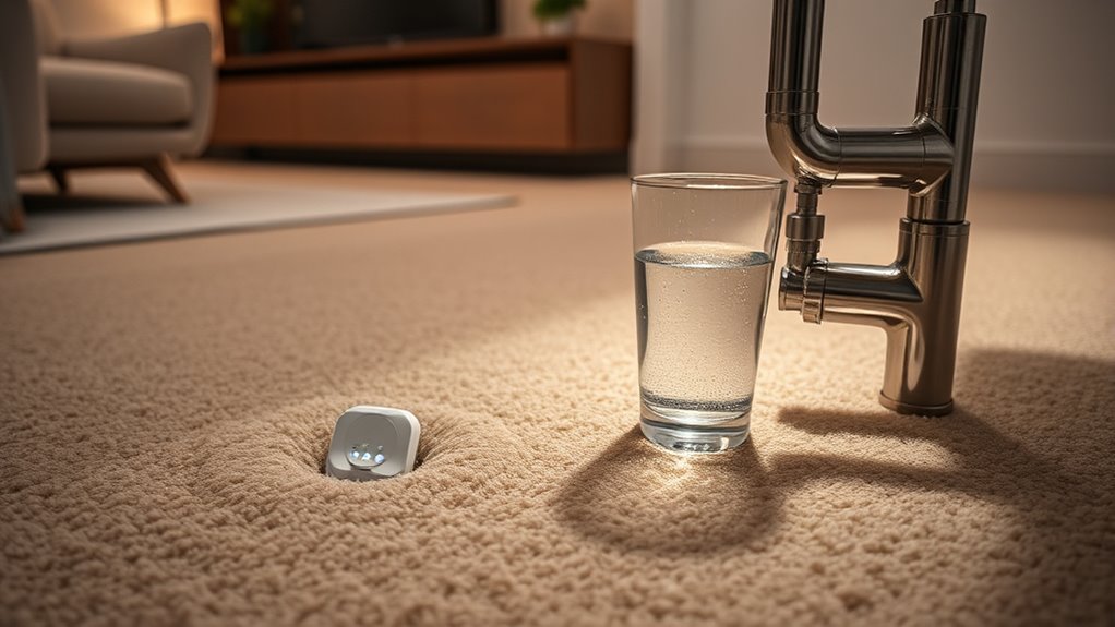 early leak detection safeguards homes