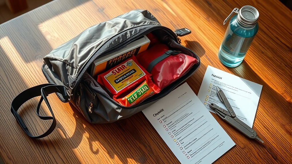 emergency preparedness packing list