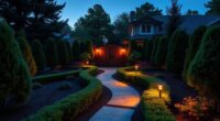 landscaping boosts home security