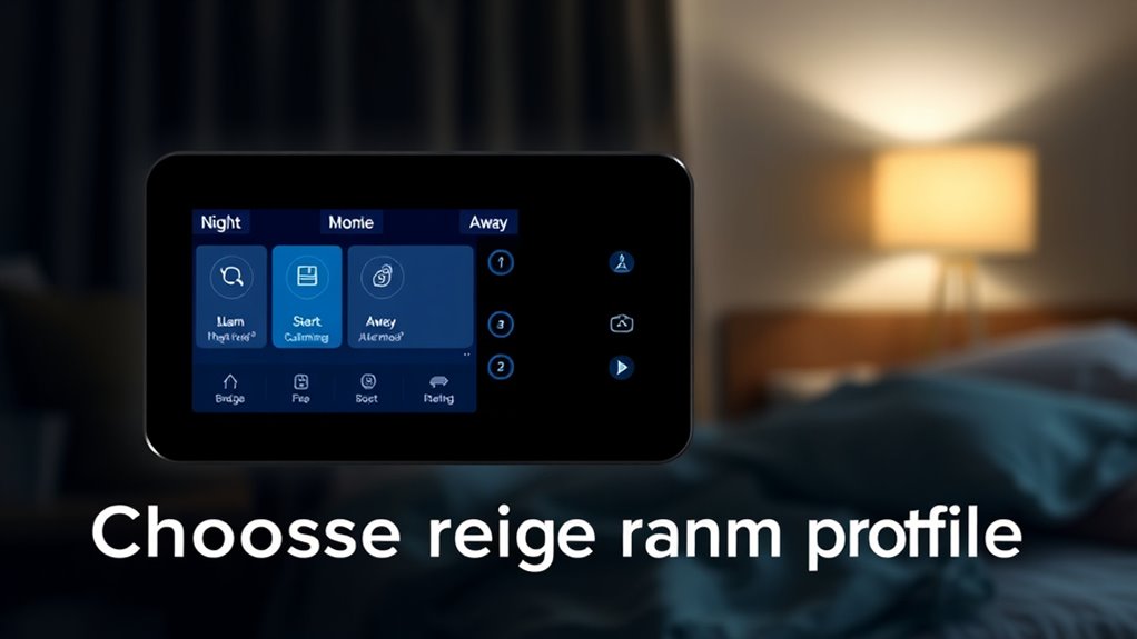 night and away modes