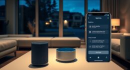 nighttime security voice routines