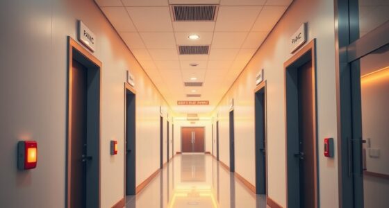 optimal panic button placement