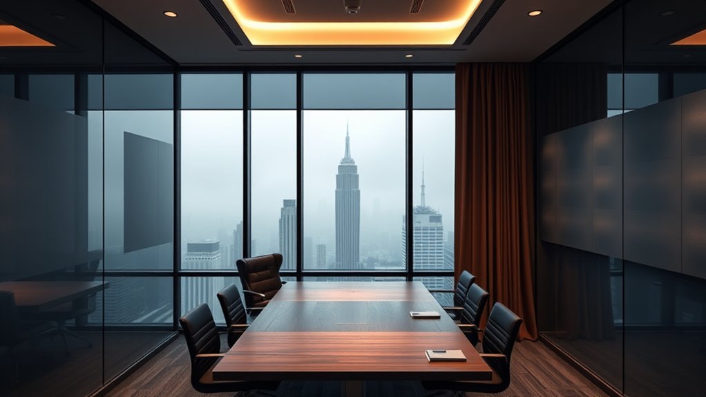 secure environment with barriers