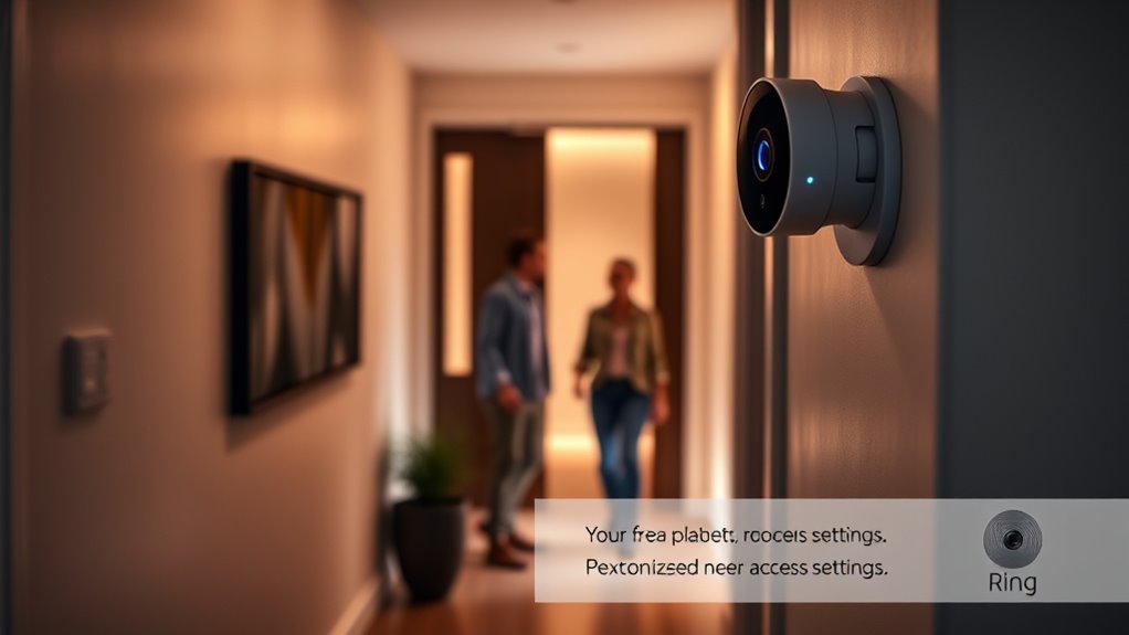 set access levels securely