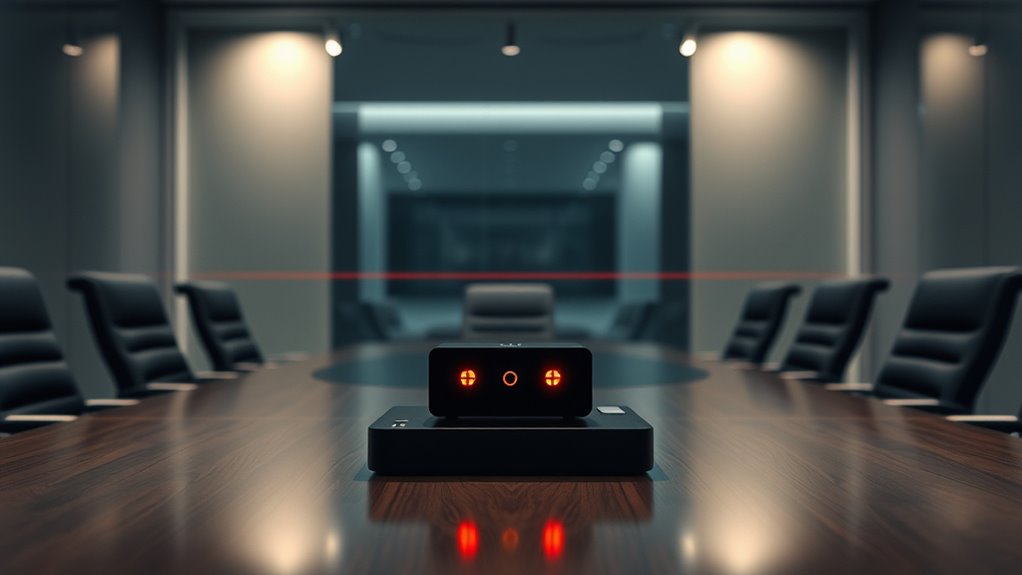 shielding from laser eavesdropping