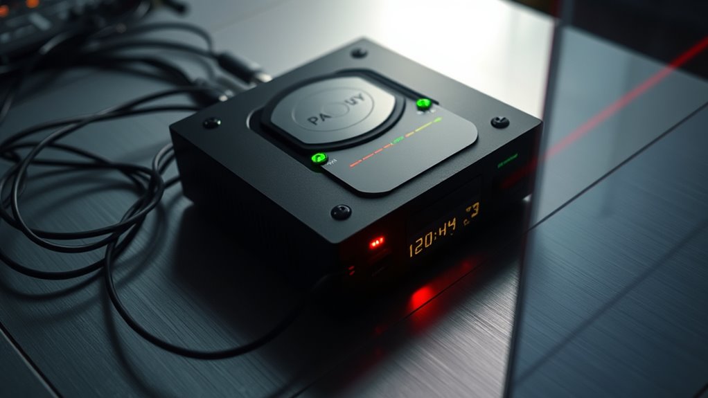 signal jamming and encryption