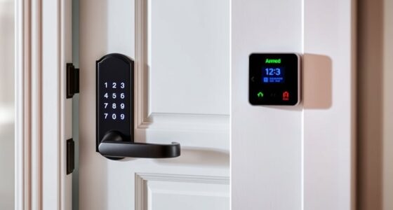 smart lock alarm integration