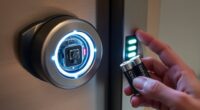 smart lock battery safeguards
