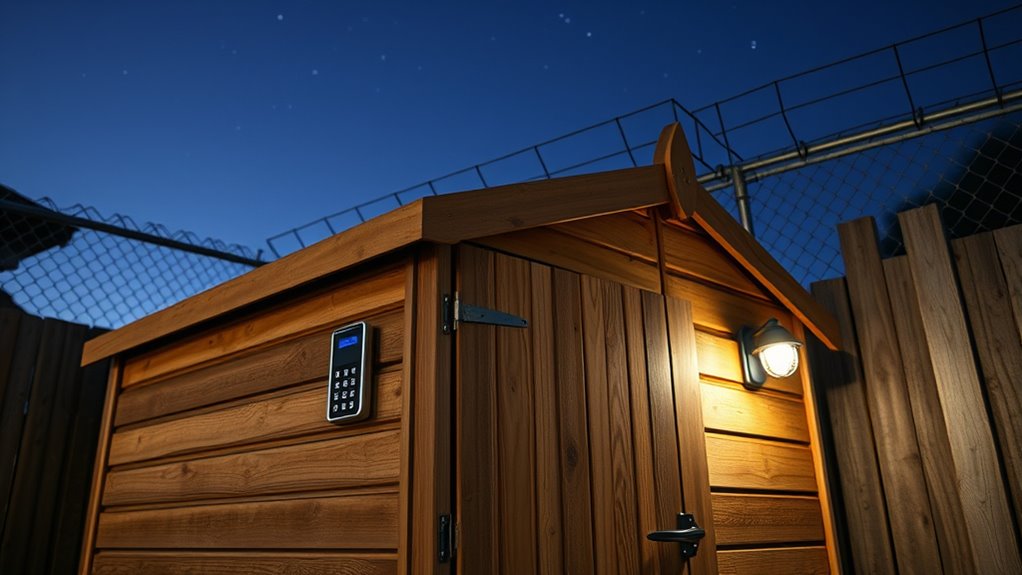 smart shed security tips