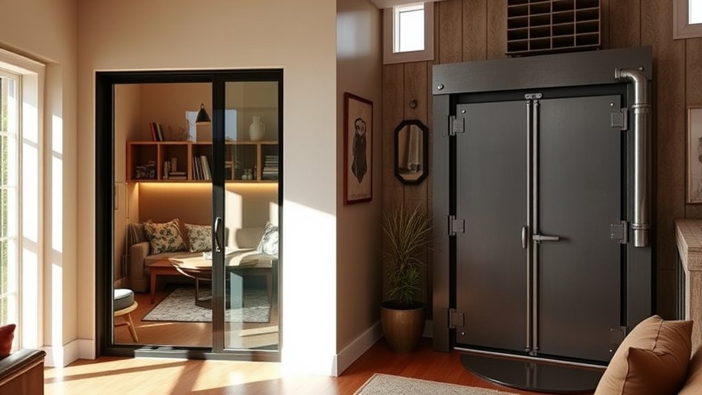 strategic accessible panic room