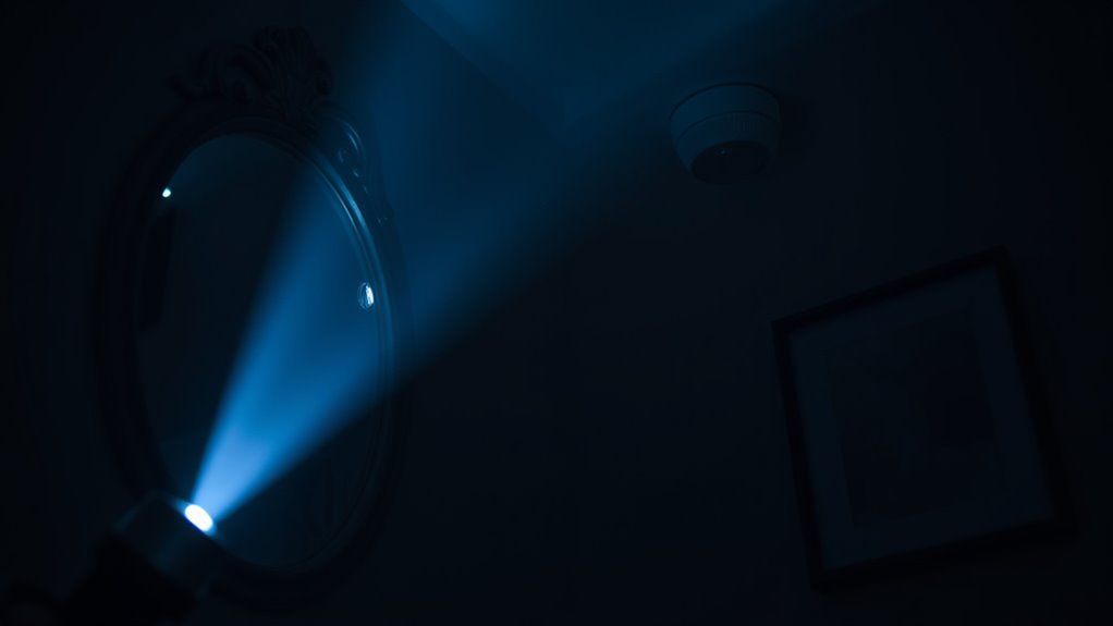 use flashlight to detect