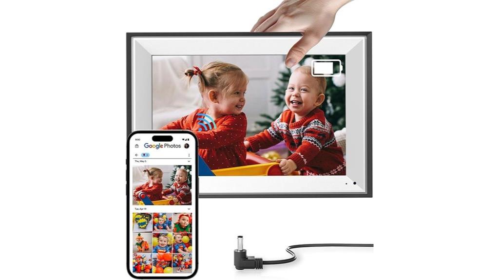 digital 10 1 inch wifi frame