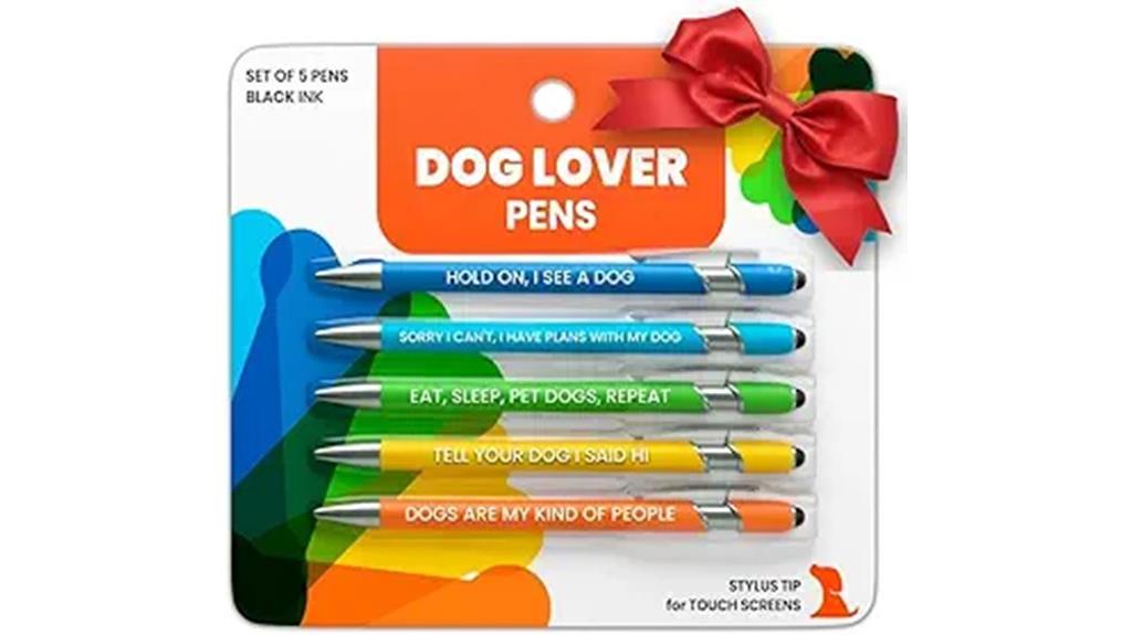 dog lover gift pens