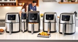 large family air fryers