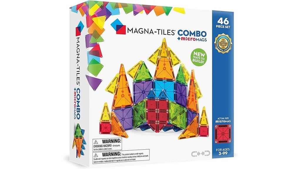 magnetic building toy set