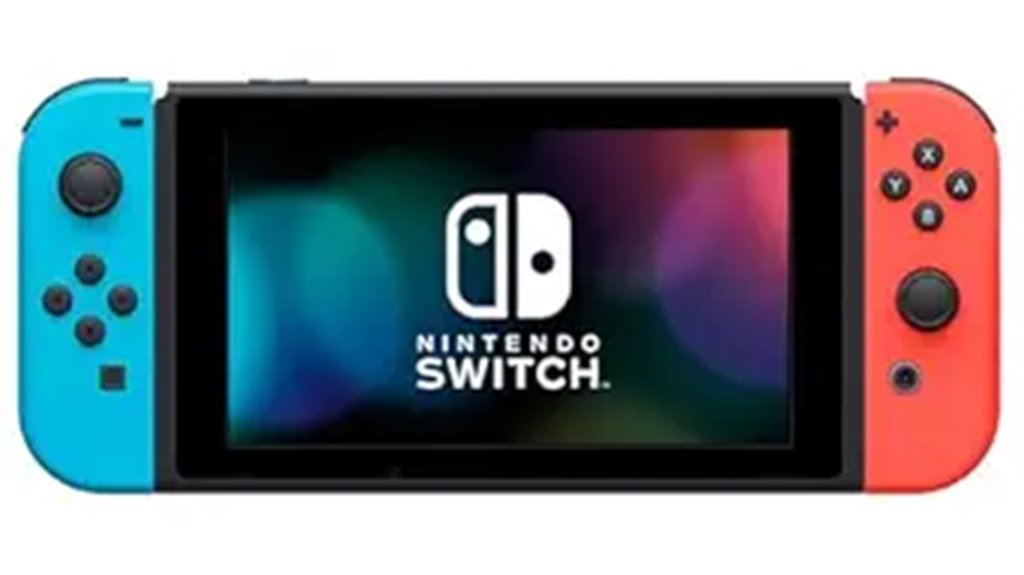 renewed switch with colorful joy cons