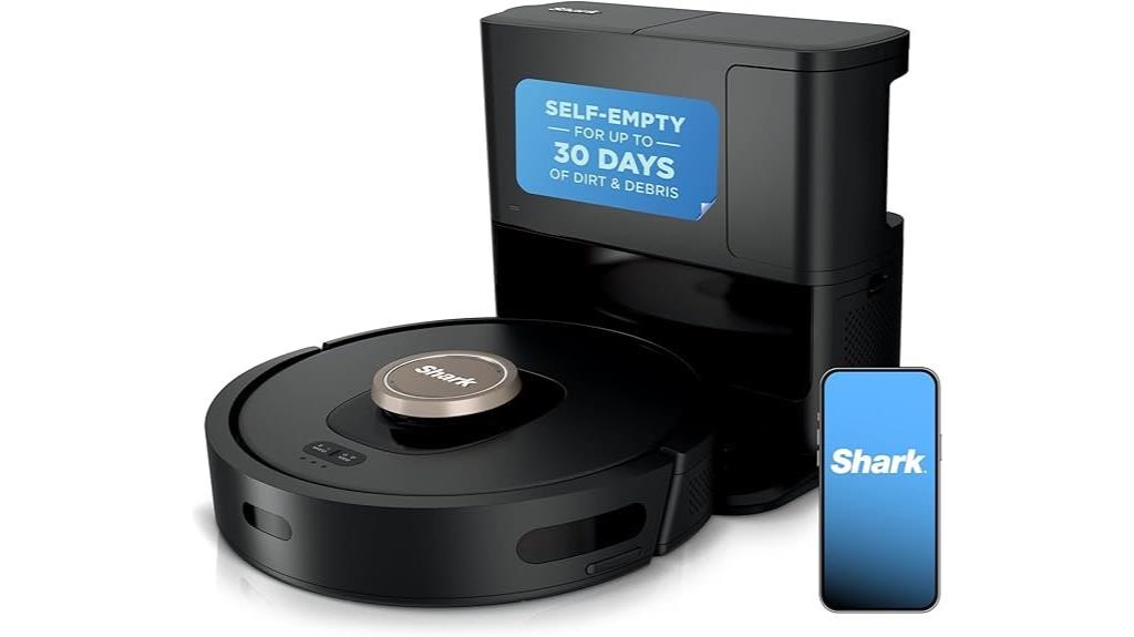 shark ai self empty robot
