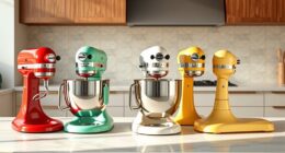 top kitchenaid mixer colors
