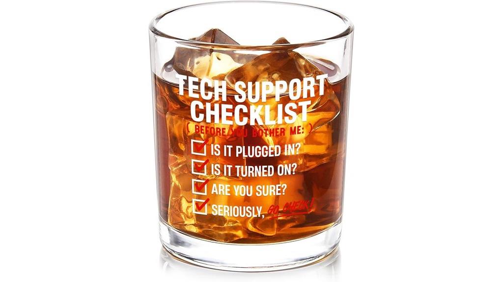 whiskey glass with futtumy