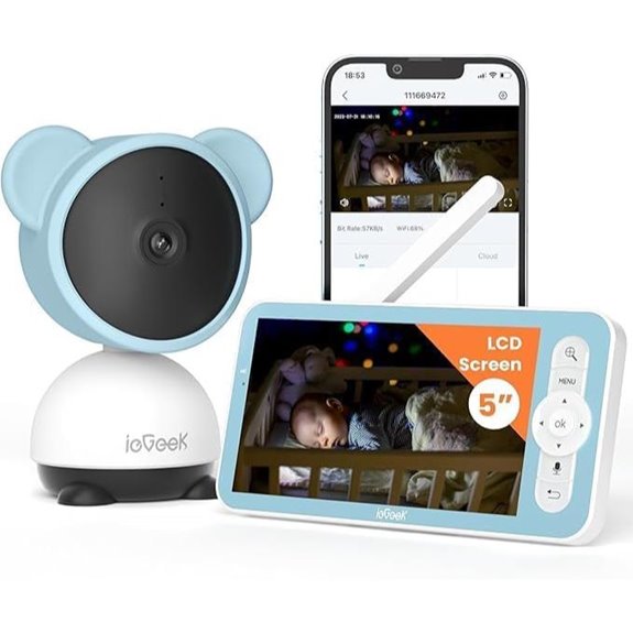 ieGeek 1080p Baby Monitor with Night Vision and App