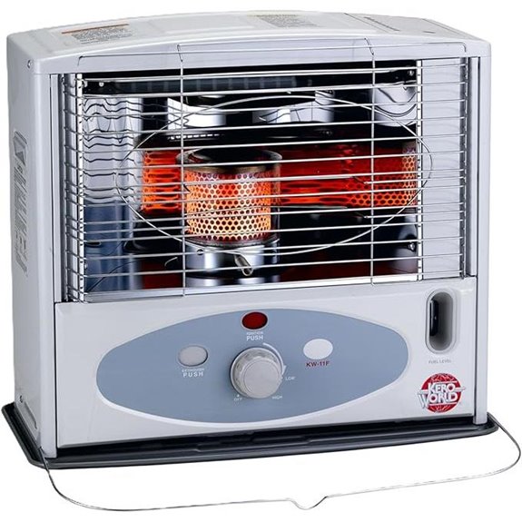 Kero World 10,000 BTU Kerosene Heater with Tank