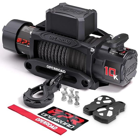 OPENROAD 10,000 lbs Winch with Wireless Remote