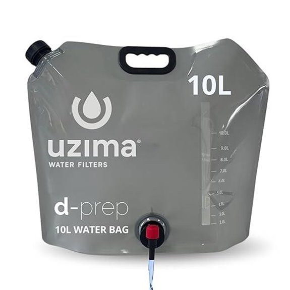 Uzima 10L Collapsible Emergency Water Bag