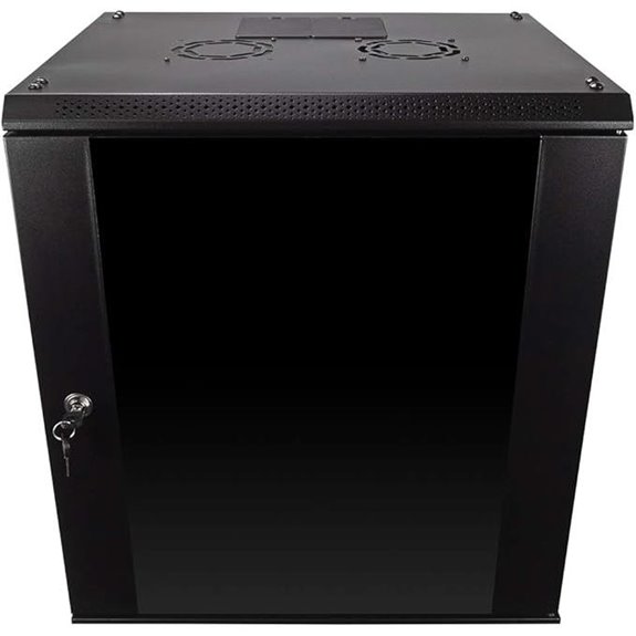 NavePoint 12U Wall Mount Server Rack Cabinet