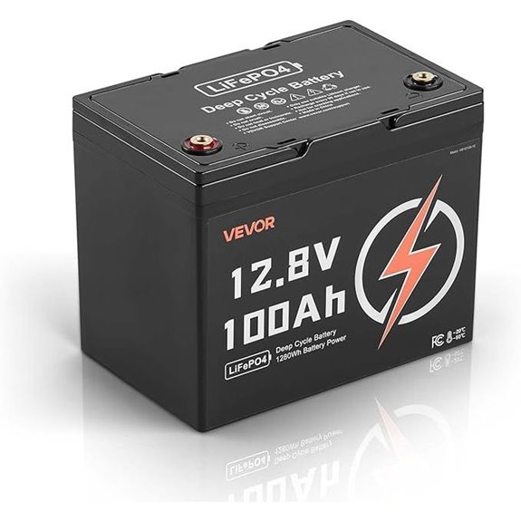 VEVOR 12V 100Ah LiFePO4 Deep Cycle Battery