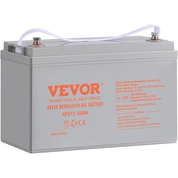 VEVOR 12V 100AH AGM Deep Cycle Marine Battery