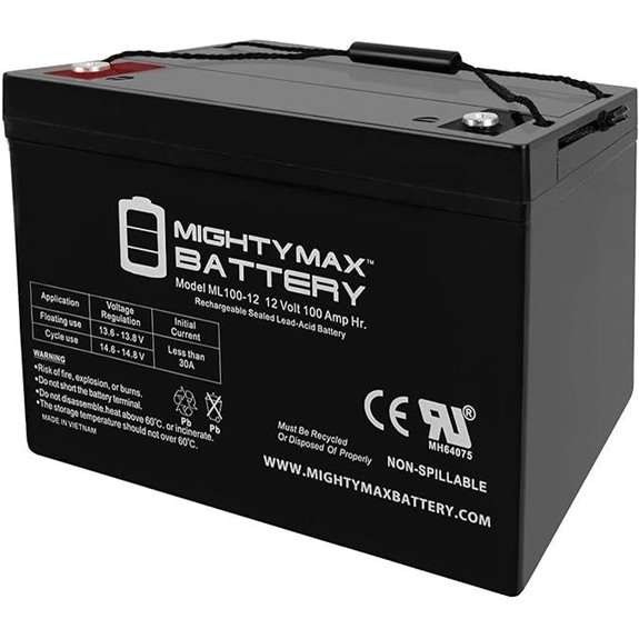 12V 100Ah SLA Battery Replacement for Zoeller Sump Pump