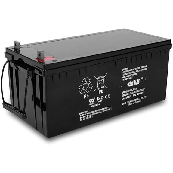 Casil 12V 200Ah Deep Cycle AGM Battery
